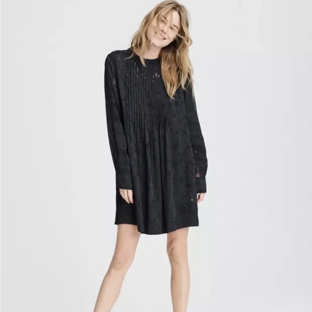 Rag & Bone Dress Swing Burnout Laser Cut Size Petite Small